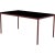 Ribbons burgundy 160 coffee table by mowee. Dimensions: d90 x w160 x h75 cm material: aluminum and hpl top. Weight: 21 kg....