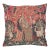 Lady & Unicorn Organ Tapestry Cushion With Feather Filler - 46x46cm (18"x18") For Sale