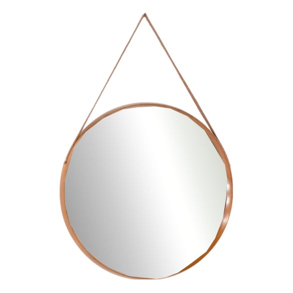 Vintage Wooden Mirror, Italy, 1960s For Sale