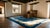 1930s Blue Navy Roses 4 Star Antique Chinese Art Deco Carpet 9' X 11'4" Knotted Wool Rug For Sale - Image 16 of 17