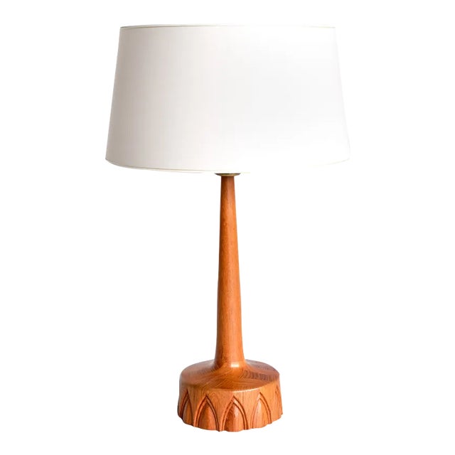 Table Lamps in Teak from Tranås Stilarmatur, Sweden, 1960s, Set of 2 For Sale