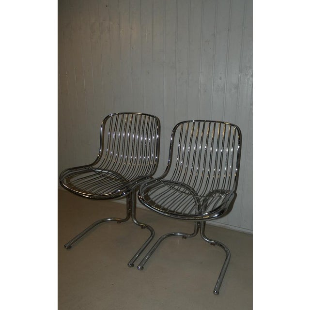 Gastone Rinaldi Radiofreccia Chairs by Gastone Rinaldi, Set of 2 For Sale - Image 4 of 16