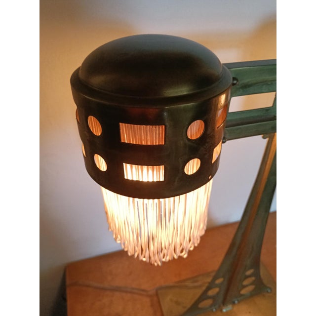 Berlage Table Lamp by Hendrik Petrus, 1890s For Sale - Image 5 of 15