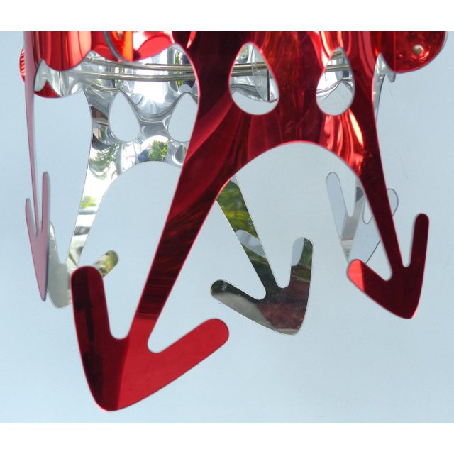 Metal Devil Suspension Pendant Light From Slamp of Italy For Sale - Image 7 of 12