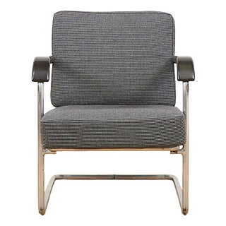 Model 1435 Cantilever Chair in Chrome-Plated Tubular Steel, 1930 For Sale