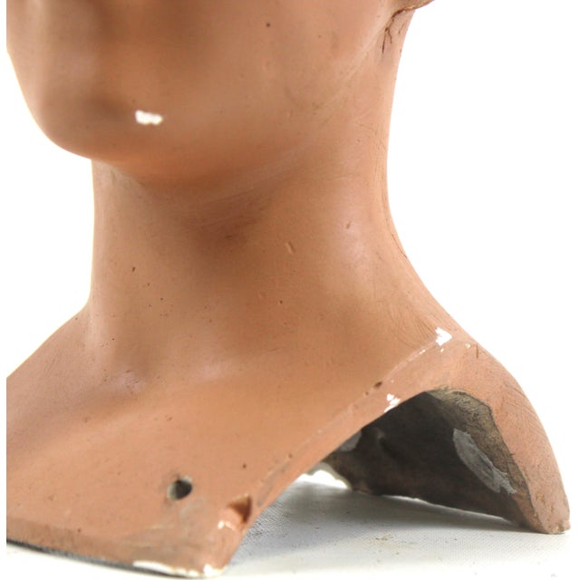 French Mannequin Head Youthful For Sale - Image 4 of 11