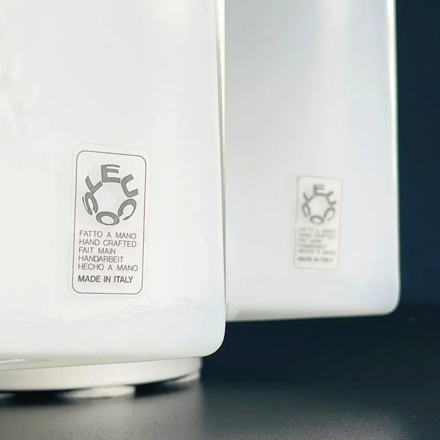 1980s Idra Table Lamps in Murano Glass by Rosanna Toso for Leucos, Italy, 1980s, Set of 2 For Sale - Image 5 of 13