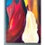 Mid-Century Modern Vintage Abstract Expressionist Painting on Canvas For Sale - Image 3 of 12
