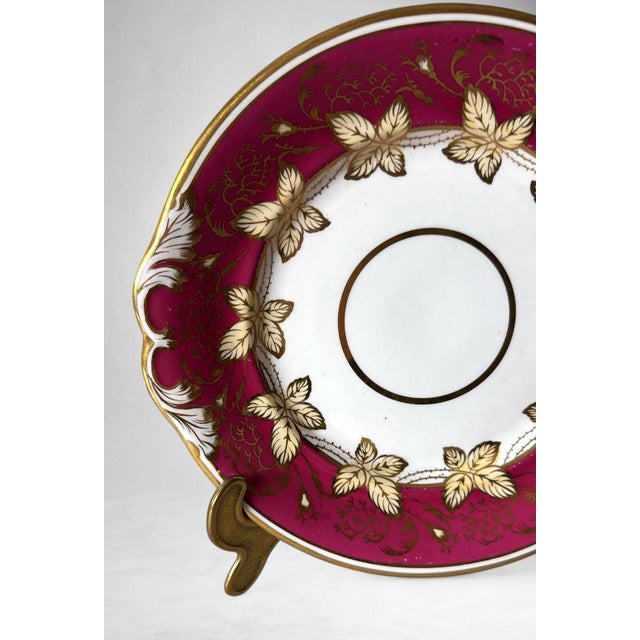 Napoleon III Pair of French “Porcelaine De Paris” Dessert Trays For Sale - Image 12 of 18