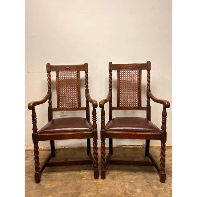 Few forms are as closely associated with the English home as the oak carver chair. Built to be both handsome and...