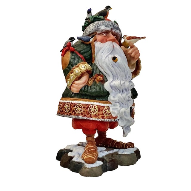 “Santa’s Other Helpers” limited edition porcelain figurine #1596/2500. Designed by James Christiansen for The Greenwich...