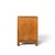 Hickory Furniture Hickory Manufacturing Mid Century Walnut and Brass Campaign Nightstand For Sale - Image 4 of 11
