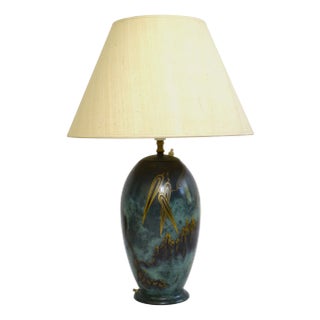 Large Art Deco Table Lamp by Paul Haustein for WMF, 1930s For Sale