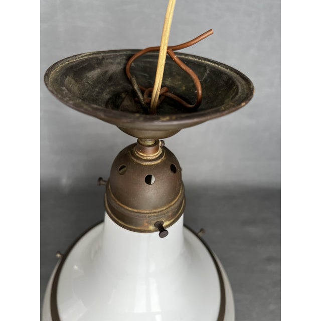 1920s Ceiling Lamp attributed to Peter Behrens for Siemens, 1920s For Sale - Image 5 of 9