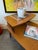 Say hello to the rarest silhouette from Kent Coffey’s lineup—the Kent Coffey “Perspecta” two-tier step end table. This...