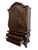 Wood Aico Michael Amini Romanza Collection Old World Baroque 54" Bombe Media Armoire - Deep Claret Finish 74080 For Sale - Image 7 of 14
