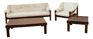 Vintage Amazonas Series Living Room Set by Jean Gillon, 1972, Set of 4