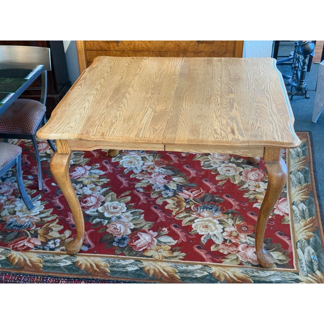 Queen Anne Queen Anne Extension Dining Room Extension Table For Sale - Image 3 of 12