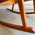 Purple Vintage Swedish Teak Johnason Rocking Chair For Sale - Image 8 of 12