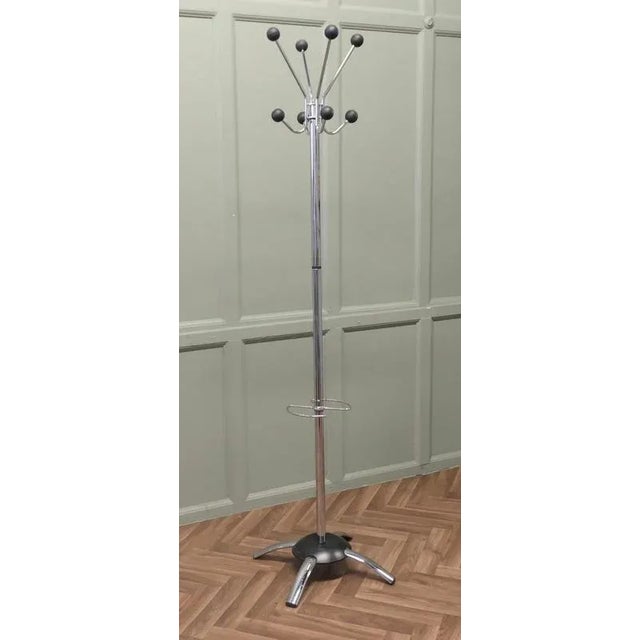 A Mid Century Modern Sputnik Style Hall Stand This is a very stylish Hat, Coat & Umbrella Hall Stand, it has 4 Sputnik...