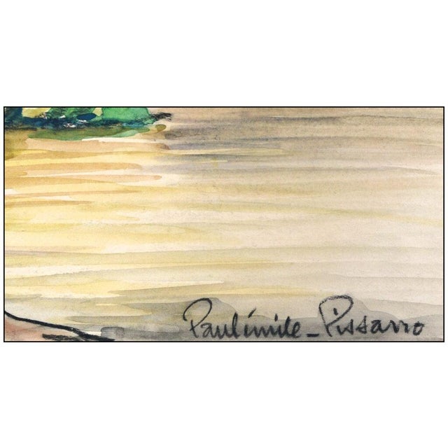 Contemporary Early 20th Century Creek Bend, Paul-Émile Pissarro For Sale - Image 3 of 4