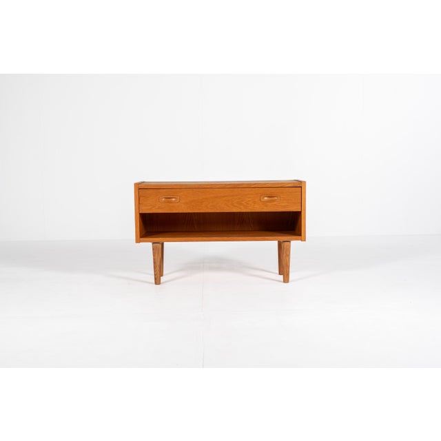 Mid-Century Modern Danish Oak Hallway Cabinet, 1960s For Sale - Image 6 of 12