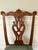 Chippendale style dining side chairs by Maitland Smith. Solid mahogany with carved crest rails, highly carved back rests,...