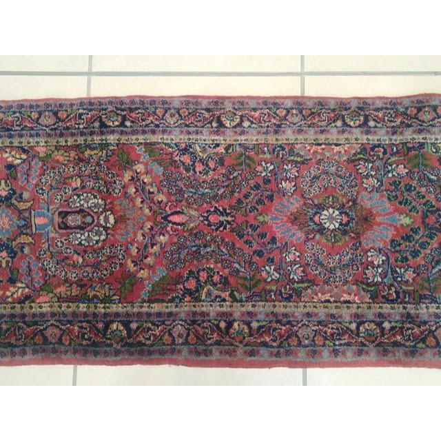 Persian Khazvin - 2'5" X 15' For Sale In New York - Image 6 of 10