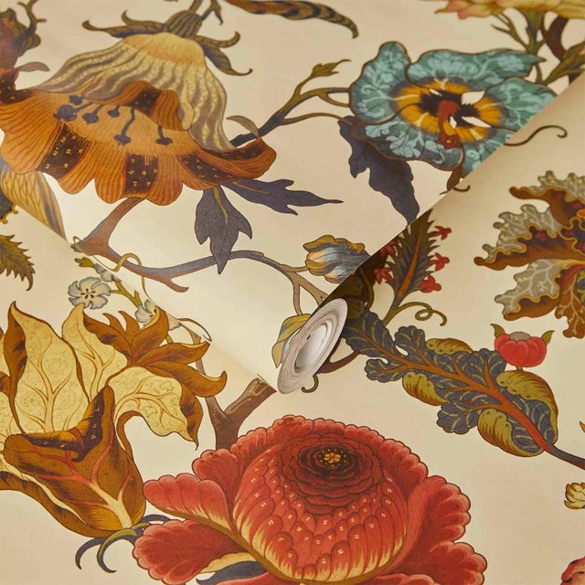 House of Hackney House of Hackney Artemis Wallpaper - Ecru For Sale - Image 4 of 5