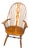 1920s/1930s Vintage w.f. Whitney "Antique Mahogany" Pierced Splat Windsor Armchair - Model 33-4 For Sale