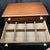 Late 20th Century 3-Drawer Table Top Spool Cabinet With Porcelain Knobs For Sale - Image 12 of 16