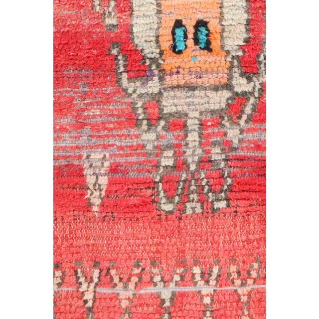 Moroccan Handknotted Rug - 3'3" X 7'1" Ft For Sale - Image 4 of 6