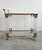 In this listing you will find a luxurious and sleek Mid Century Modern bar cart in acrylic glass, bronze and glass. The...