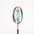 Striking floor lamp, model 2020, in the marvelous and super rare turquoise crystal version, designed by max ingrand and...