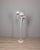 White Vintage Floor Lamp with Three Lights in Glass from Sciolari, 1970s For Sale - Image 8 of 8