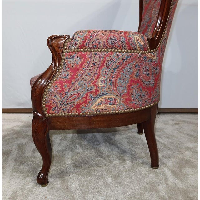 Small Napoleon III Chair in Mahogany For Sale - Image 12 of 17