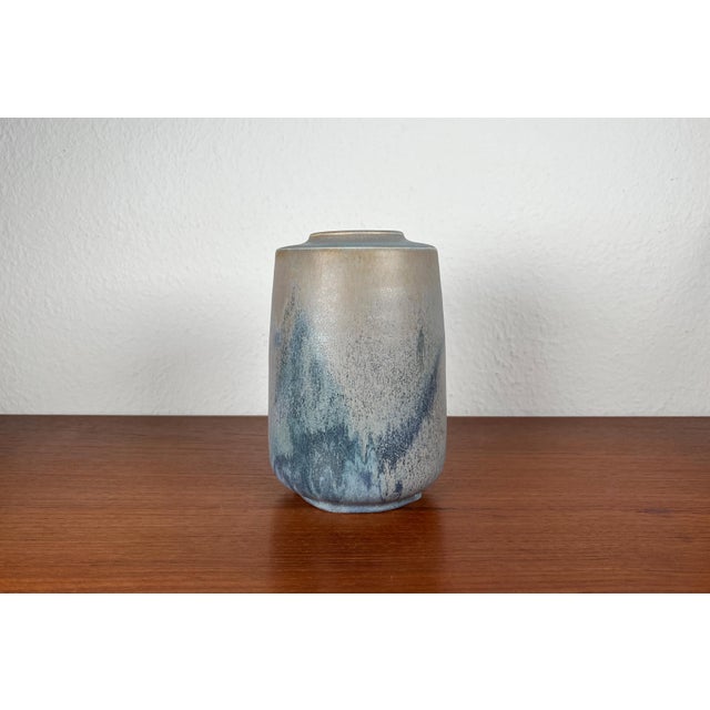 Mid-Century German Studio Pottery Vase by Karin and Walther Zander, 1960s For Sale - Image 4 of 15