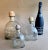 Patron Tequila Decanters in Hand Blown Glass, Set of 3 For Sale In Miami - Image 6 of 9