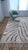 Handmade Moroccan Beni Mrirt Rug, Ivory Oxblood Topographic, 9'9" X 6'8" For Sale - Image 4 of 15