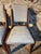 Mid-Century French Walnut Dining Chairs in Light Taupe Upholstery, 1950s, Set of 5 For Sale - Image 18 of 18