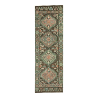 Turkish Oushak Rug 2'9" x 8'4" #20222 For Sale
