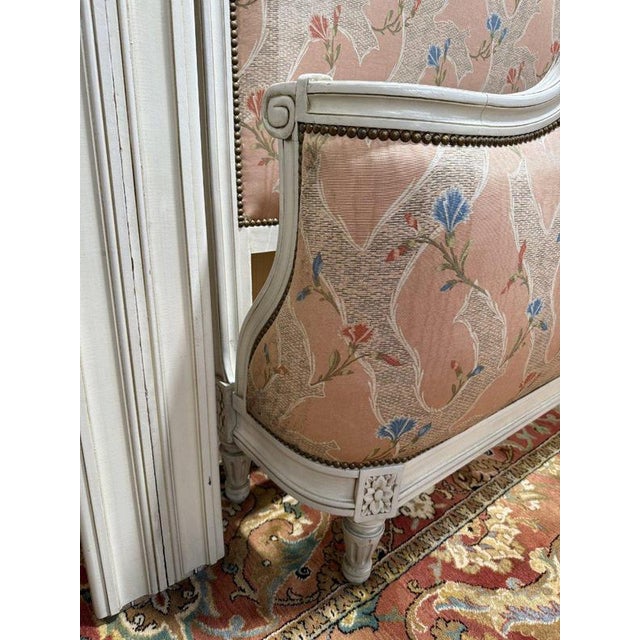 Louis XVI Style Basket Bed in Wood For Sale - Image 6 of 7