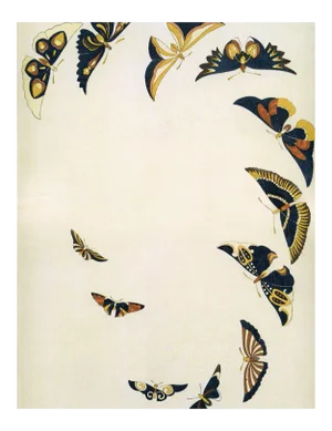 Kono Butterflies 24, Unframed Artwork