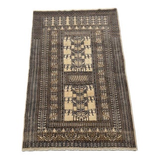Antique Hand-Knotted Yazd Rug For Sale