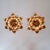 Metal Mid-Century Wall Lamps with Florentine Design, 1970s, Set of 2 For Sale - Image 7 of 16