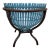 Rattan "Fish Trap" Side Table For Sale