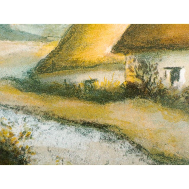 Marguerite Maduzac, Les Chaumières de Bretagne, Lithograph For Sale - Image 4 of 9