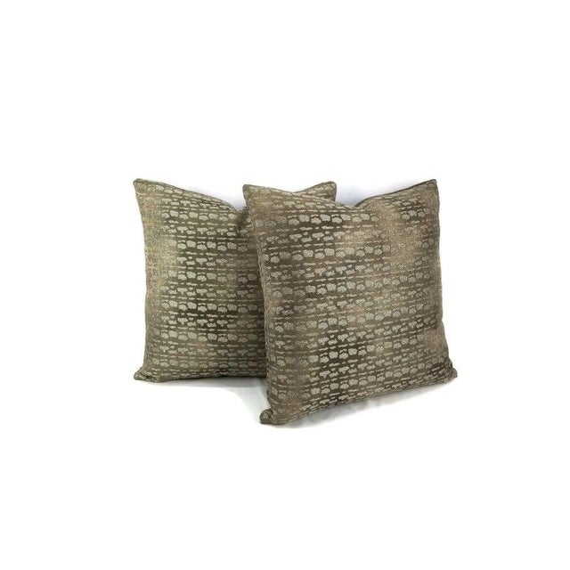 From S. Harris is Monday Muse in the color Titan pillow cover. Metallic weaves of gray and silver and stunning abstract...
