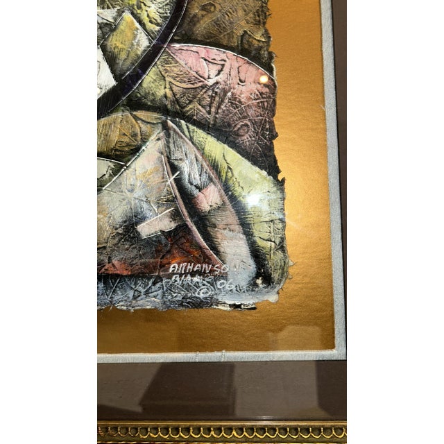 “Soulful Melodies” — Vibrant Caribbean Abstract by Alphanso Blake For Sale - Image 6 of 7