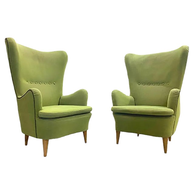 Set of Mid-Century Armchairs, 1960s For Sale